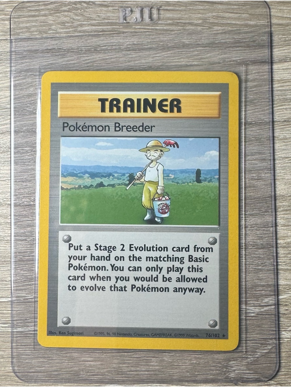 Pokemon Breeder #76/Pokemon Base Set